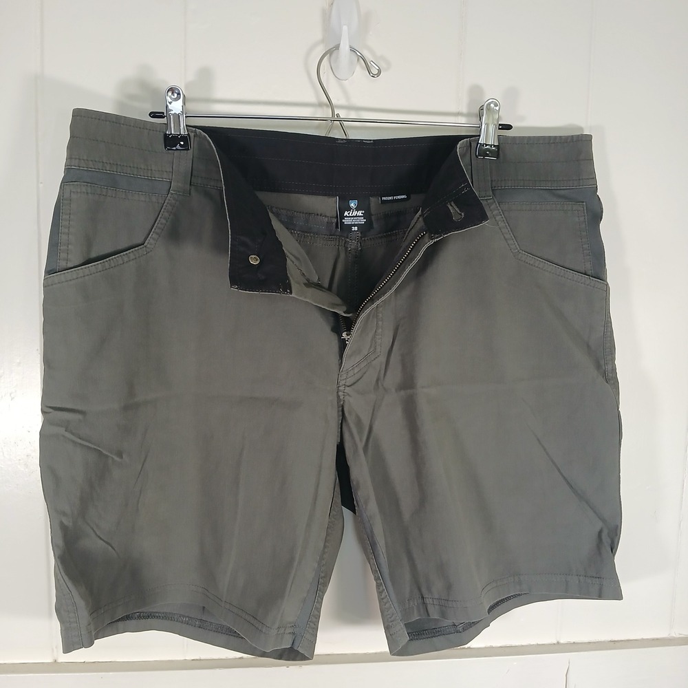 Kuhl Shorts Mens 38 Dark Green Style 5271 Outdoor Hiking Travel Stretch GB1 - Picture 10 of 11